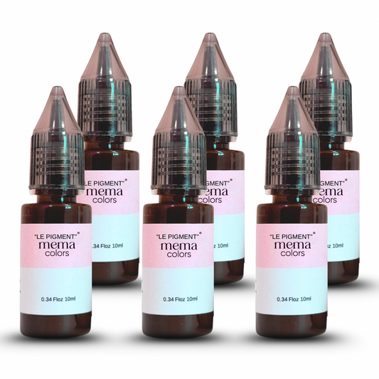 PACK 6 pigments "le pigment" Mema Colors