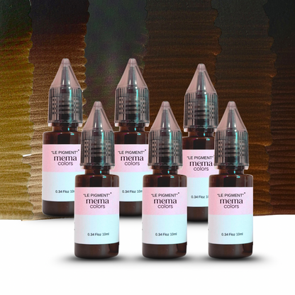 PACK 6 pigments "le pigment" Mema Colors