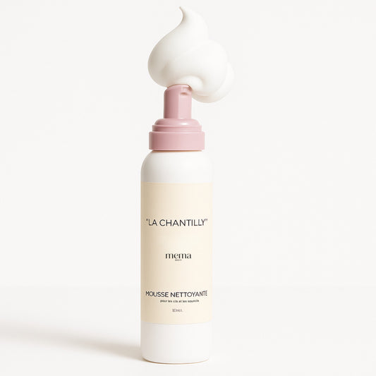 "La chantilly" nettoyant pour les cils et sourcils